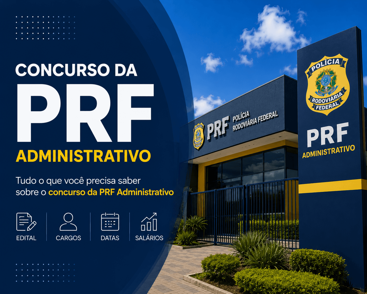 Concurso PRF Administrativo 2026: pedido de 264 vagas no MGI — validade do concurso 2021 prorrogada até dezembro