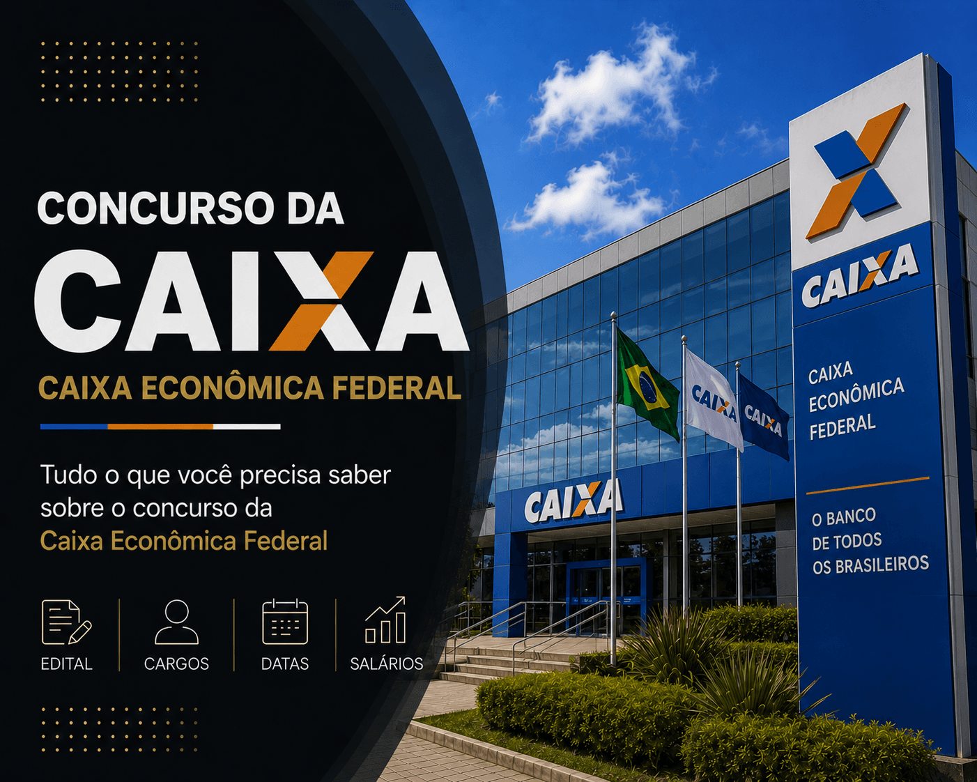 Concurso Caixa Econômica Federal 2026: novo edital para Técnico Bancário em estudos — Cesgranrio tem contrato até 2028 e validade atual expira em agosto
